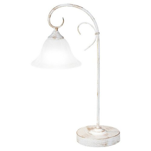 Rabalux 7187 rustikální stolní lampa Katherine, bílá