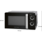 ProfiCook MWG 1208 mikrovlnná rúra