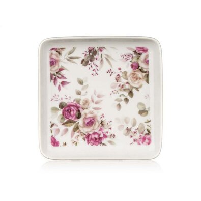 Banquet Keramični pladenj Rose 16 x 16 x 1,8 cm