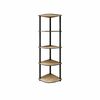Regál Corner Oak, 5 polic
