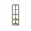 Regál Corner Oak, 5 polic