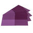 Suport farfurie DeLuxe, violet închis, 30 x 45 cm, set 4 buc.