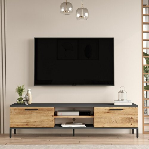 Rio Atlantic Pine and Anthracite TV-asztal