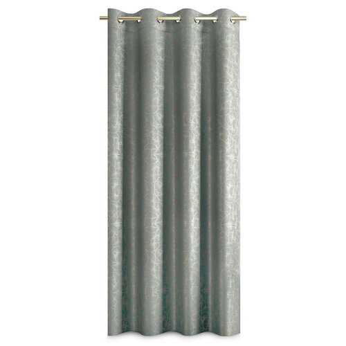 Restilo Závěs Oxford Ginko ocelová, 140 x 250 cm