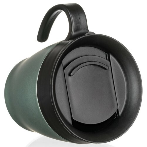 Banquet termohrnek potovalni TAZZA 330 ml,zeleno-siva