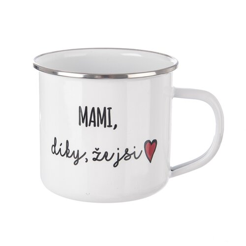 InDecor Бляшанка MAMI, дякую, що ти 500 мл, біла
