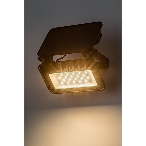 Rabalux 77159 venkovní nástěnné solární funkční LED svítidlo Tarcal, 6W, IP65