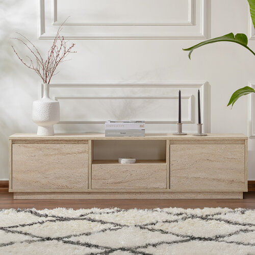 TV-Lowboard Vanguard Travertine