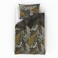 Lenjerie de pat Kvalitex Satin Luxury Collection Fern brown, 140 x 200 cm, 70 x 90 cm