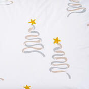4Home Christmas tree pamut ágyneműhuzat, 140 x 200 cm, 70 x 90 cm
