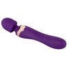 Javida Double Massager масажна головка і вібратор, фіолетовий