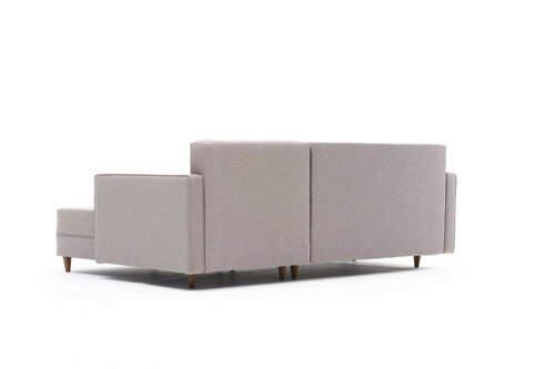 Eckklappsofa Bett Aydam Right Cream