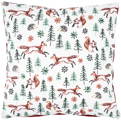 Home Elements Kopfkissenbezug Füchse, 40 x 40 cm