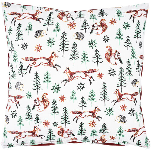 Home Elements Kopfkissenbezug Füchse, 40 x 40 cm