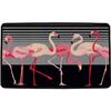 Butter Kings Wewnętrzna wycieraczka wielofunkcyjna Flamingos, 75 x 45 cm