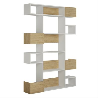 Niho White and Oak könyvespolc