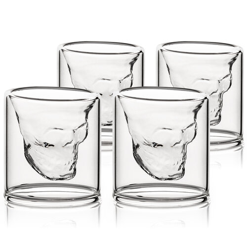 Set pahare shot 4Home Skull Hot&Cool 20 ml, 4 buc.