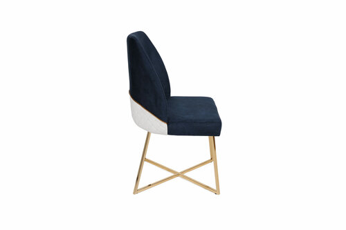 Madrid Dark Blue étkezőszék szett, 4 db