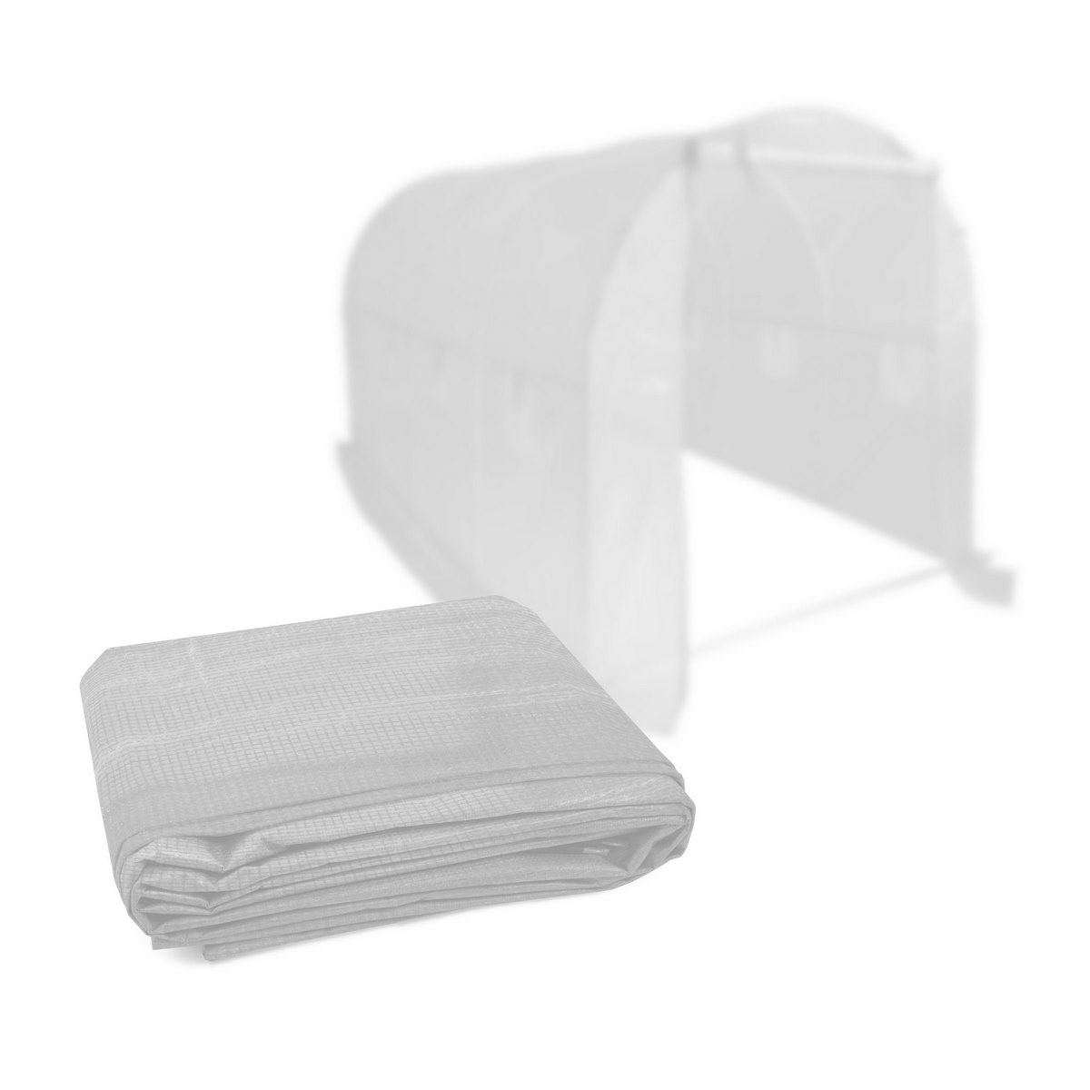 Fólia G21 pre skleník 200 x 400 x 200 cm, biela