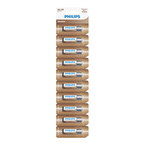 Philips Bateria AA Entry Alkaline, 10 szt.