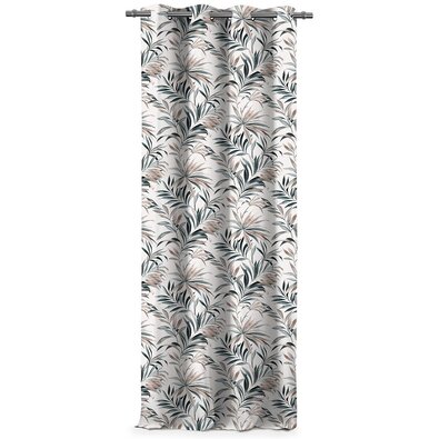 Restilo Záves Blackout Tropics modrá, 140 x 245 cm