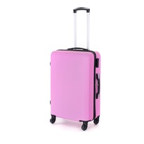 Валіза Pretty UP Travel оболонка ABS03 M, рожева
