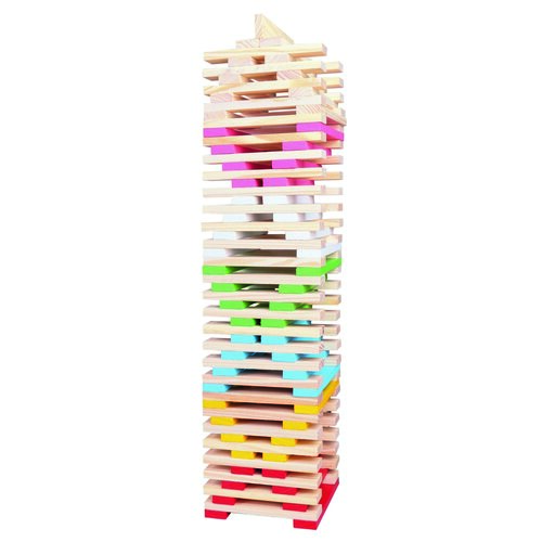 Bino Holzbauset Stadt, 150 Teile