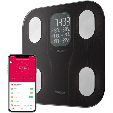 Sencor SBS 9002BK személyi mérleg
