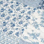 4Home Prekrivalo za posteljo Blue Patchwork, 220 x240 cm