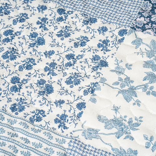 4Home Prekrivalo za posteljo Blue Patchwork, 220 x240 cm