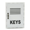 Skříňka na klíče bílá