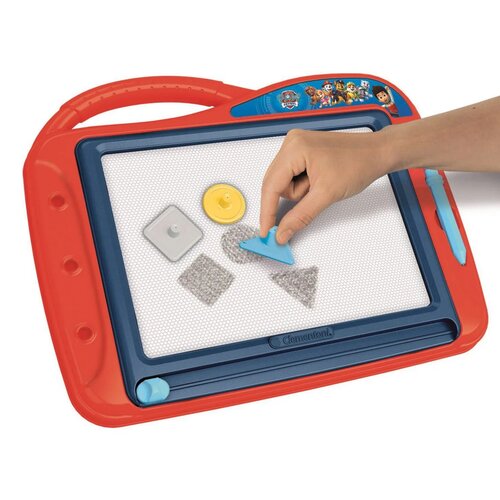 Tablă magnetică de desenat Clementoni Paw Patrol,34 x 47 x 3,5 cm