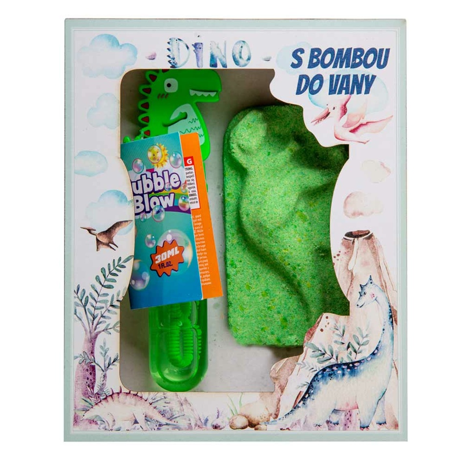 Fotografie Bohemia Gifts Dětská sada do koupele pro kluky DINO