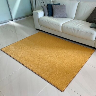 Eton lux darabszőnyeg, sárga, 120 x 160 cm