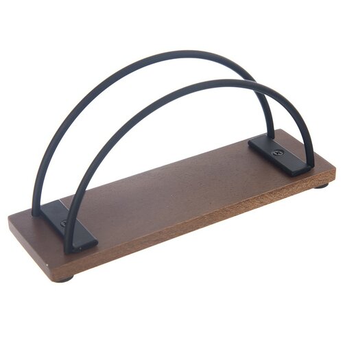 Orion Serviettenhalter Metall/Akazienholz RADKA