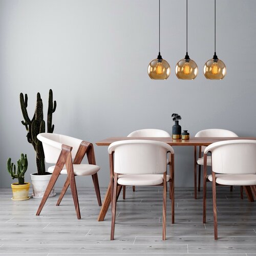 Lampa wisząca Horizont Gold - 022, złoto-czarna