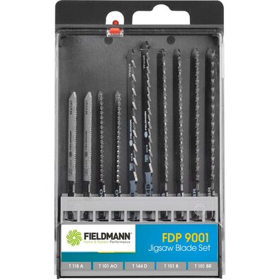 Set lame de ferăstrău pentru lemn Fieldmann FDP9001, 10 buc