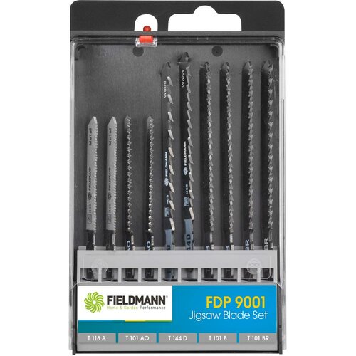 Fieldmann FDP 9001 komplet žag za les, 10 kos