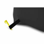 Sedací nafukovací vak BANANA BAG, čierna