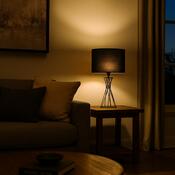 Rabalux 74082 stolní lampa Nivra, černá
