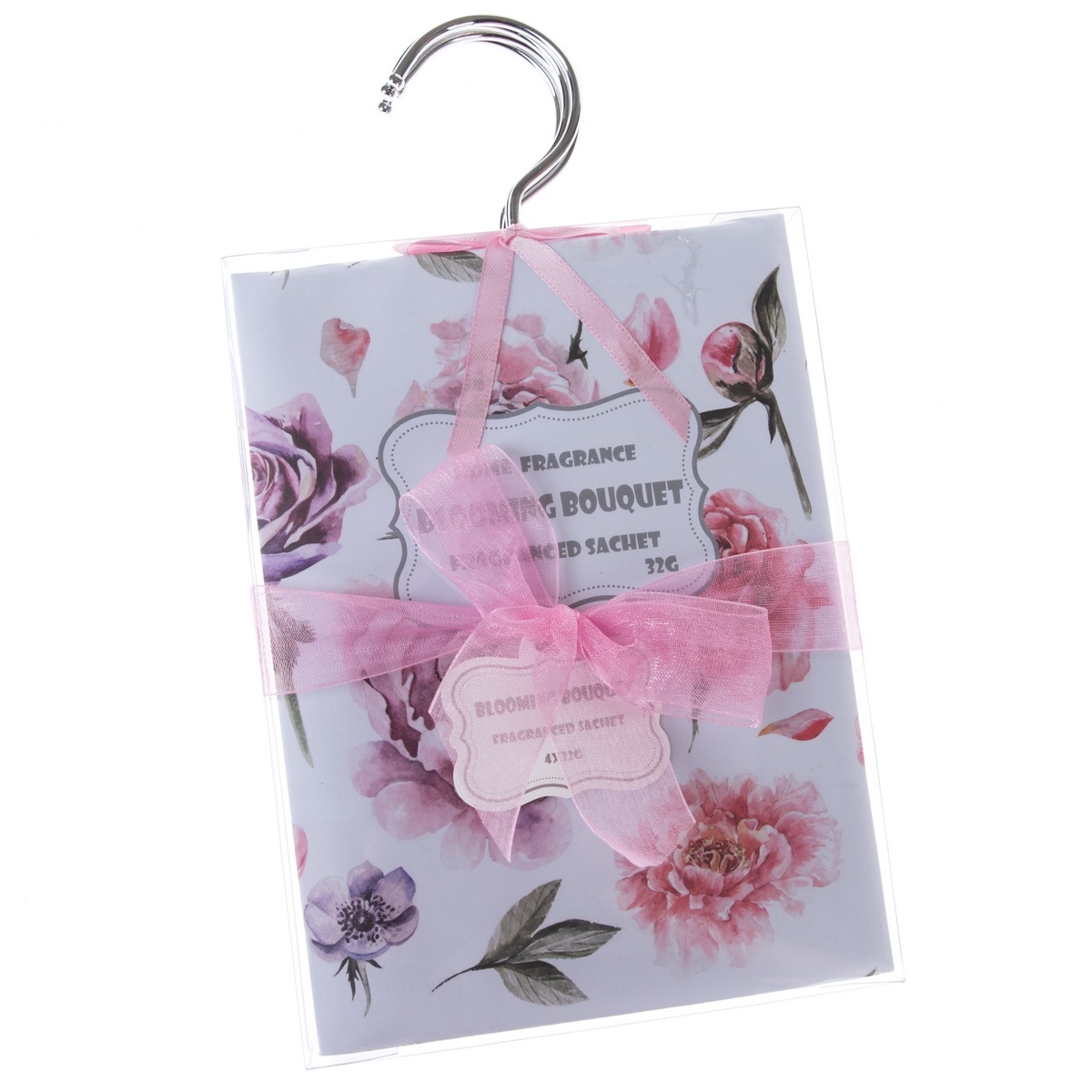 Závěsný vonný sáček Rozkvetlá kytice, 4 ks