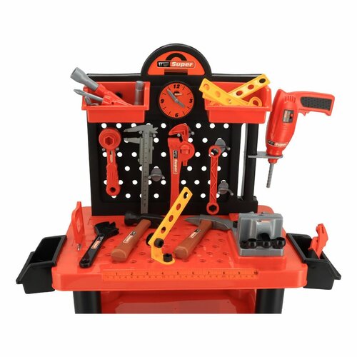 Atelier pentru copii Baby Mix Bricolage And Tool, 60 x 51 x 73 cm