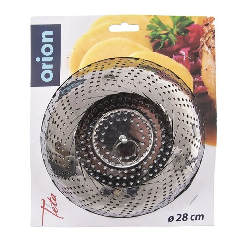 Sită de aburi Orion TETA, inox, 28 cm