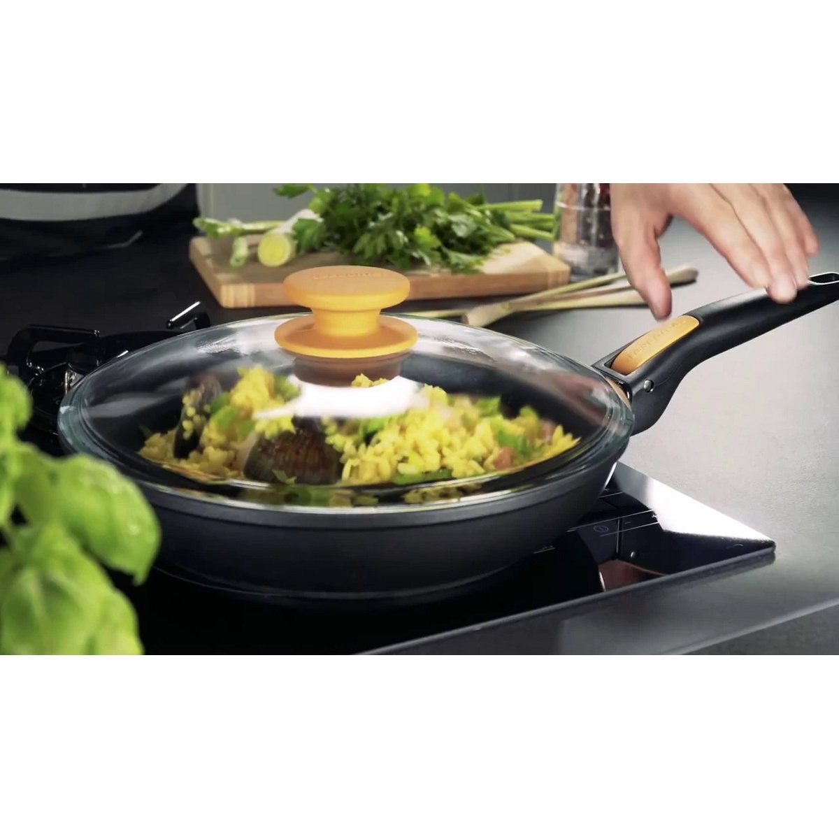 Tescoma UNICOVER fedő sütőbe, 26 cm, , 26 cm termék 2. képe