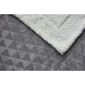 Jerry Fabrics Плед на овчині Triangle світло-сірий, 150 x 200 см