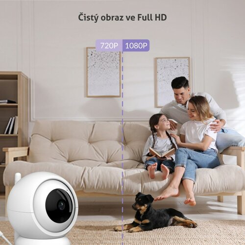 TrueLife NannyCam R3 intelligens bébiőralkalmazással