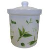 Pojemnik ceramiczny Listki herbaciane, 750 ml