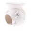 Porcelanska aromalampa Campesino bela, 9,8 x 12,5cm