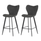 Set de scaune de bar B-1068 GREY2, 2 buc