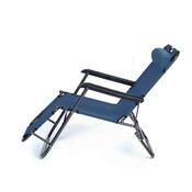 ISwing Polohovacie záhradné a plážové ležadlo Comfort, modrá, 153 x 60 x 80 cm